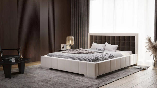 Gepolstertes Bett - ART80270